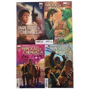 Star Wars Han Solo & Chewbacca 2022 Lot 1 2 3 4 NM VF Marvel comics Greedo